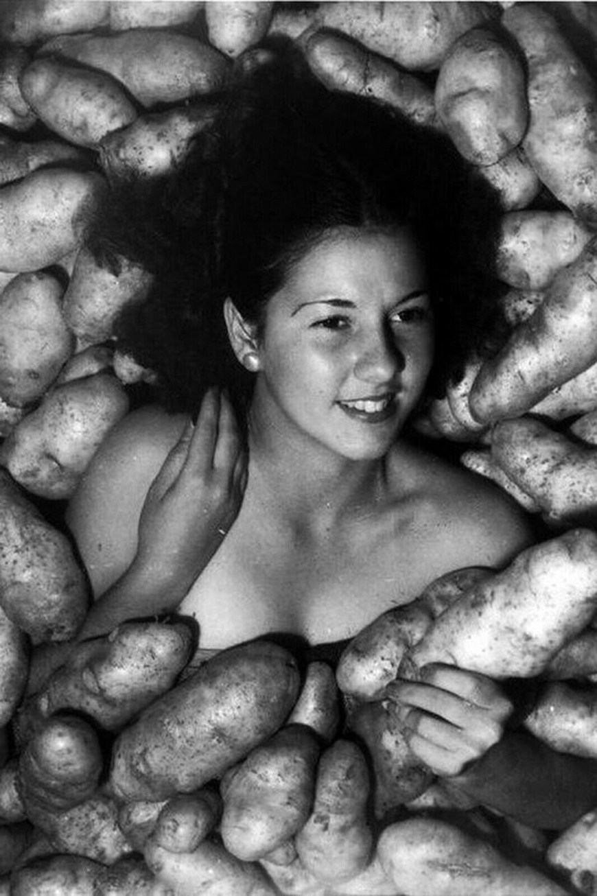 Фотосессия с картошкой