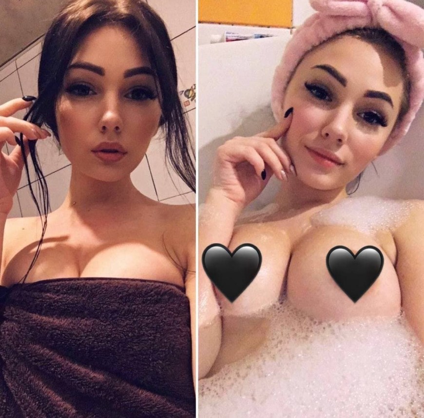 Соблазнила курьера блогерша