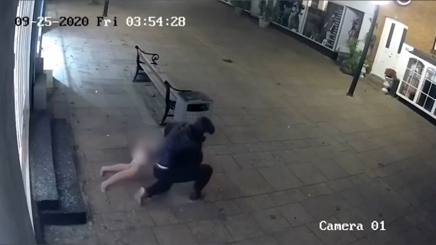 Грабители раздели девушку