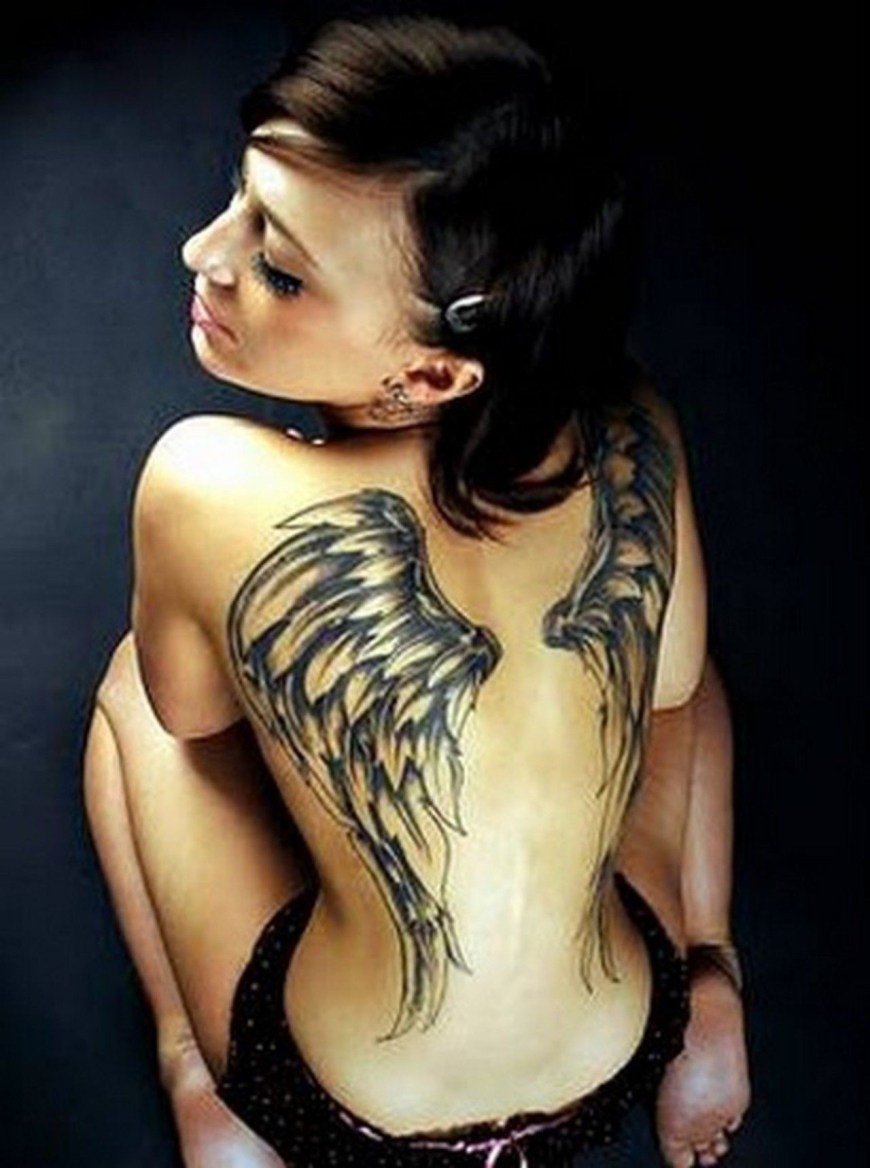 Angel Wings Back Tattoo Порно Видео | veles-evp.ru