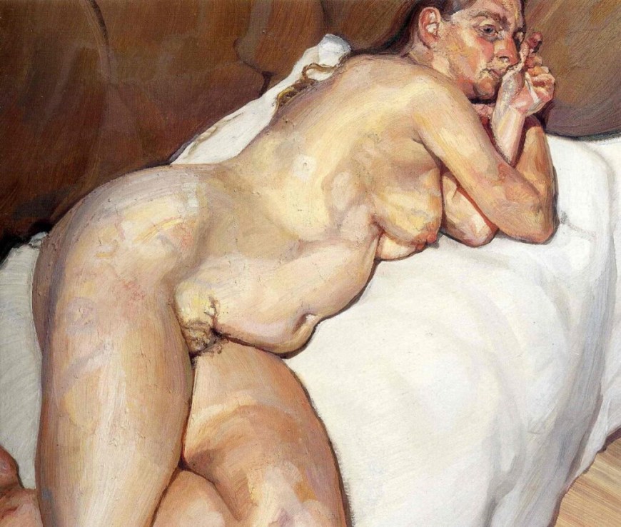 Люсьен Фрейд картины Нагота