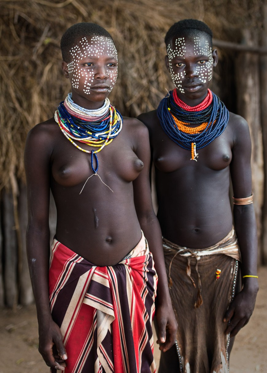 Omo Valley Ethiopia девушки