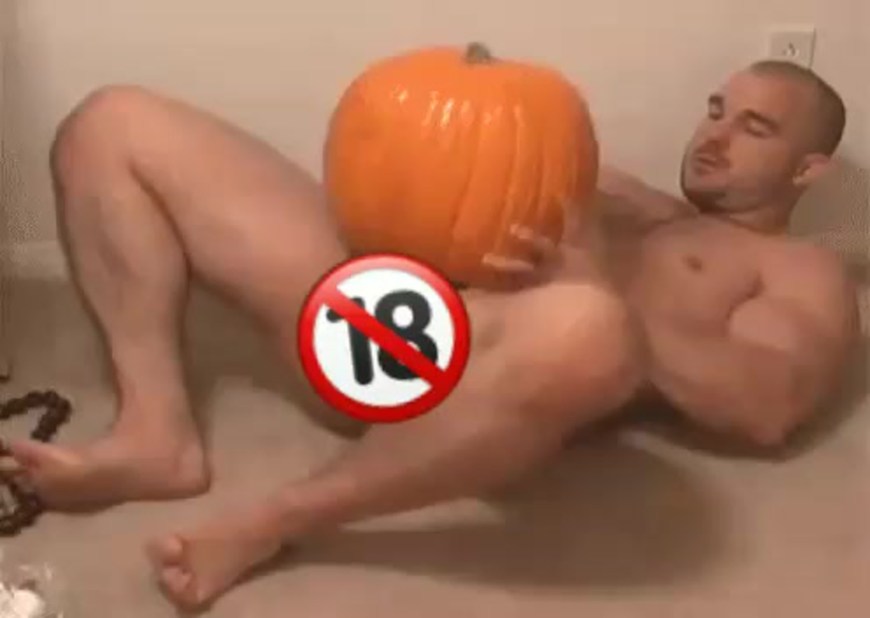 Член в тыкве