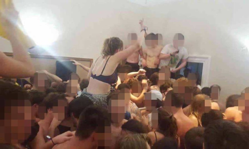 Пьяные вечеринки студентов