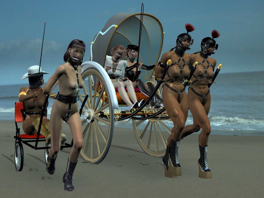 Bdsm запряженные в повозки