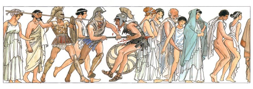 Milo Manara Эволюция Греция