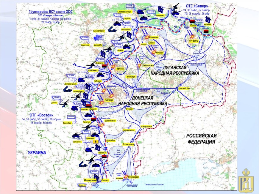 План наступления ВСУ на Донбасс 2022