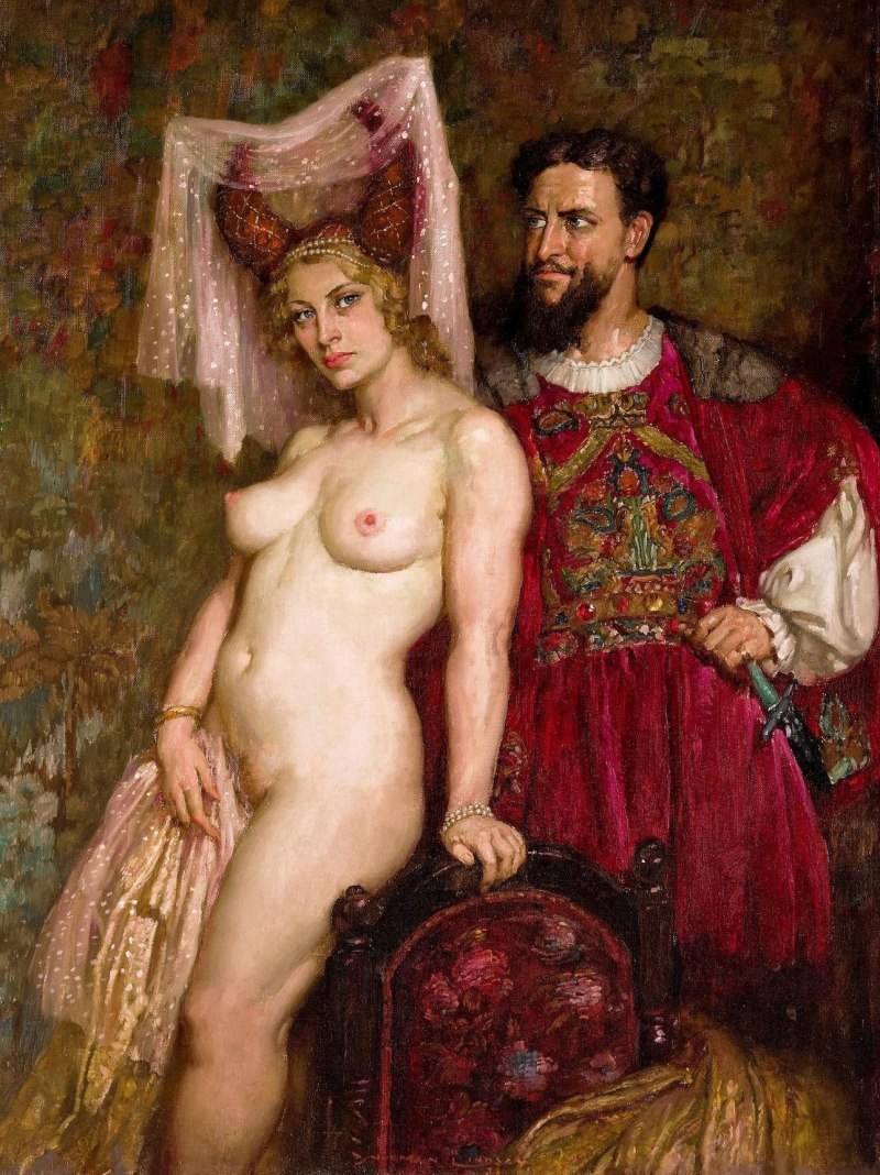 Французские художники.эротика.
