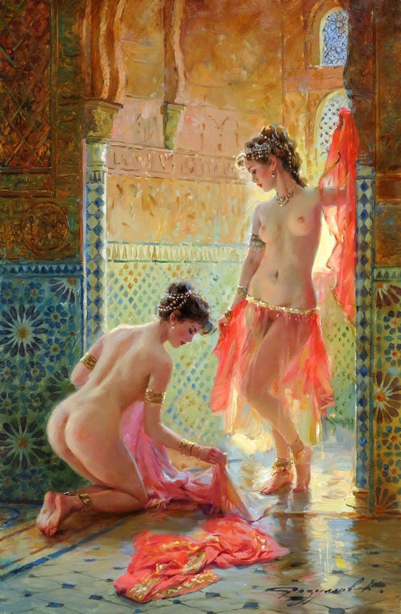 Гарем картины Konstantin Razumov