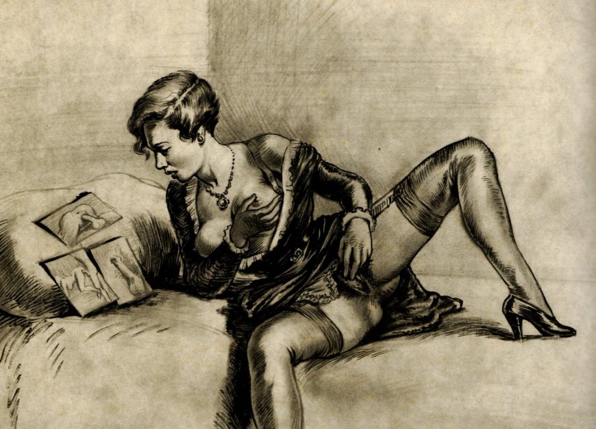 Мастера эротики: том Поултон (1897 – 1963, Англия)