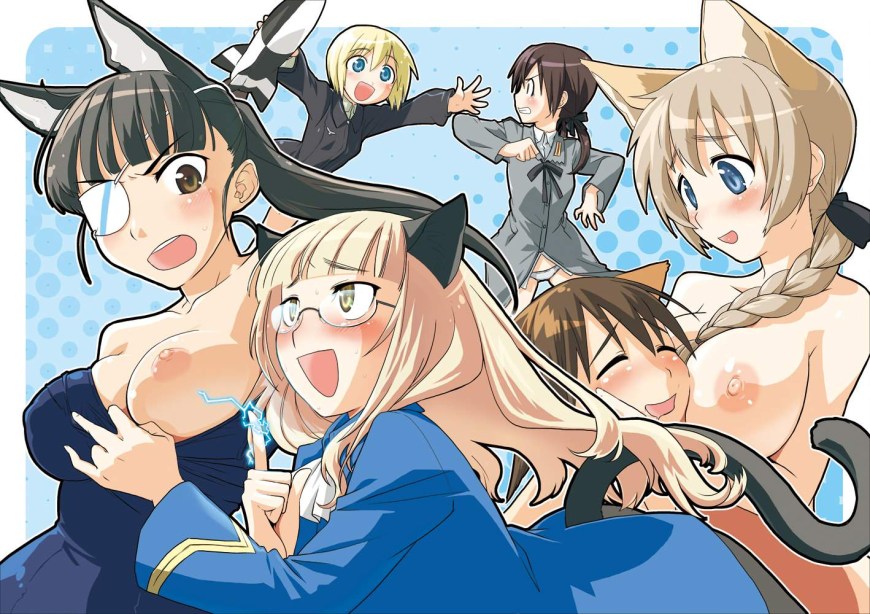 Эрика Хартманн Strike Witches hentai