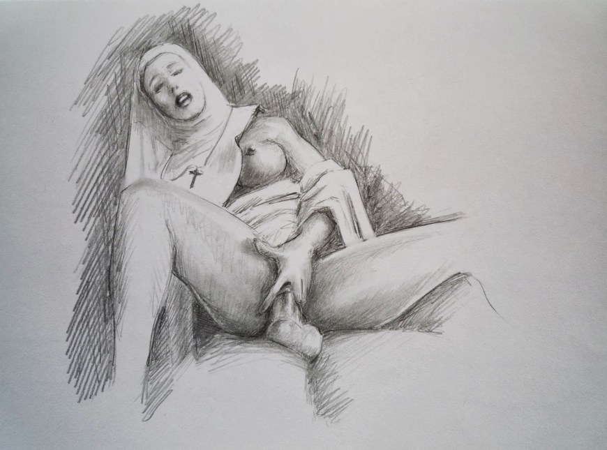 Рисунки карандашом мастурбация
