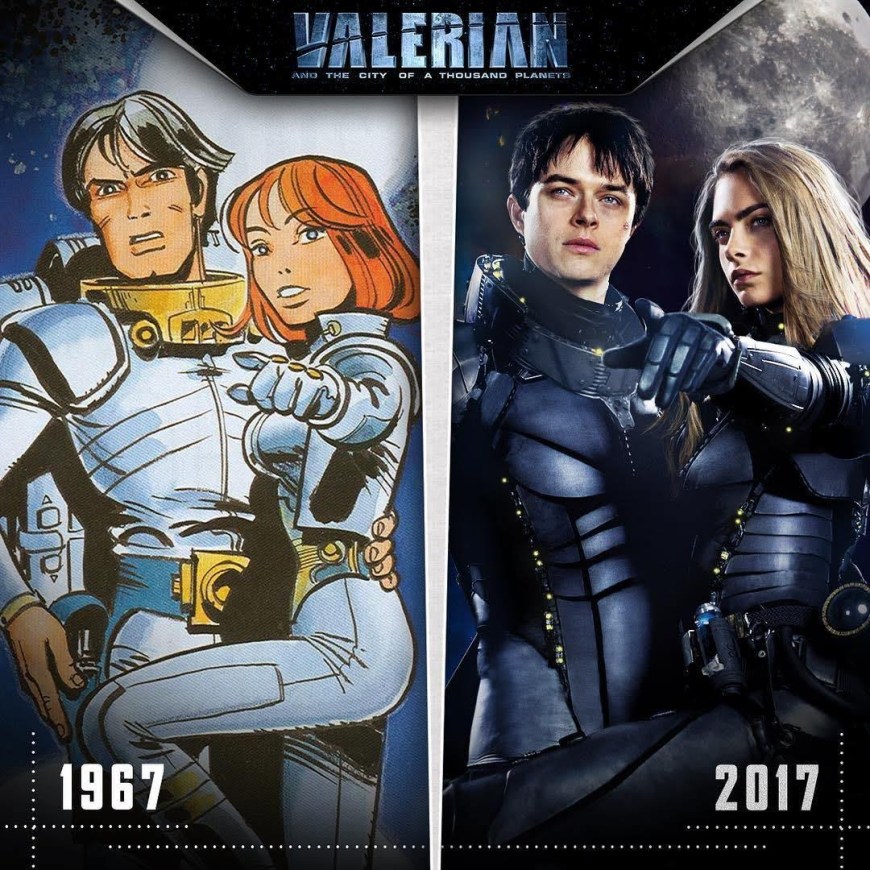 Валериан и Лорелин комикс
