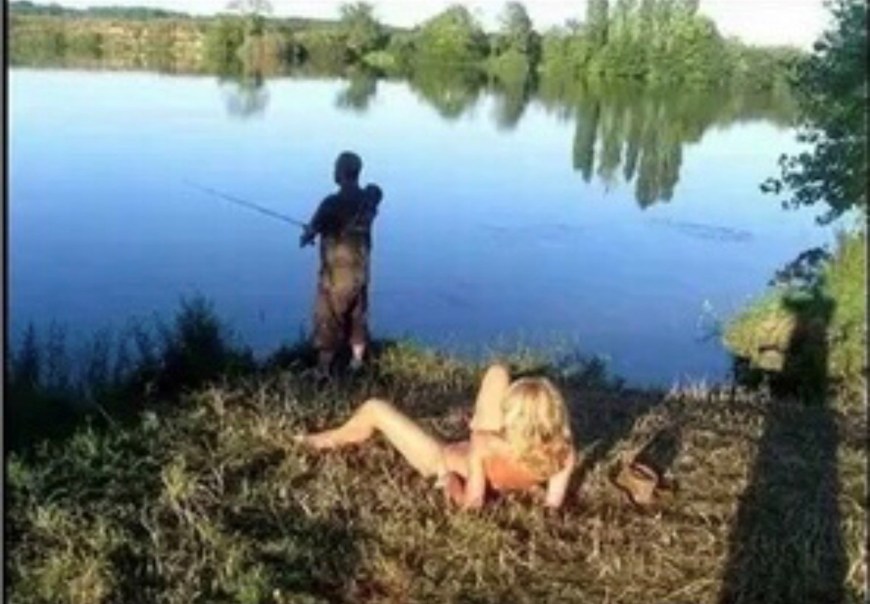Эротические открытки про рыбалку