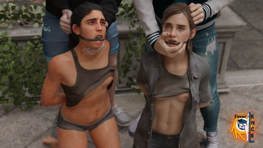 Элли и Дина the last of us 3d хентай
