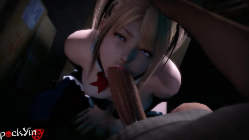 Dead or Alive Мари Роуз хентай blowjob