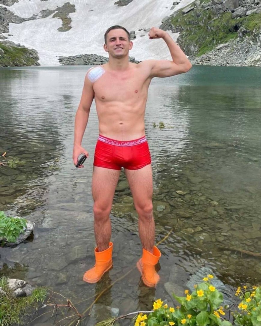 Михаил Литвин голый