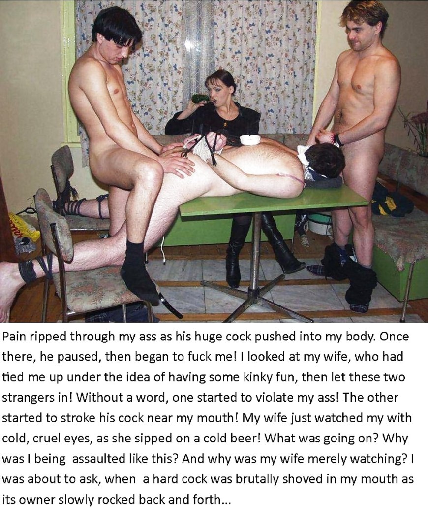 Унижение голой жены мужем