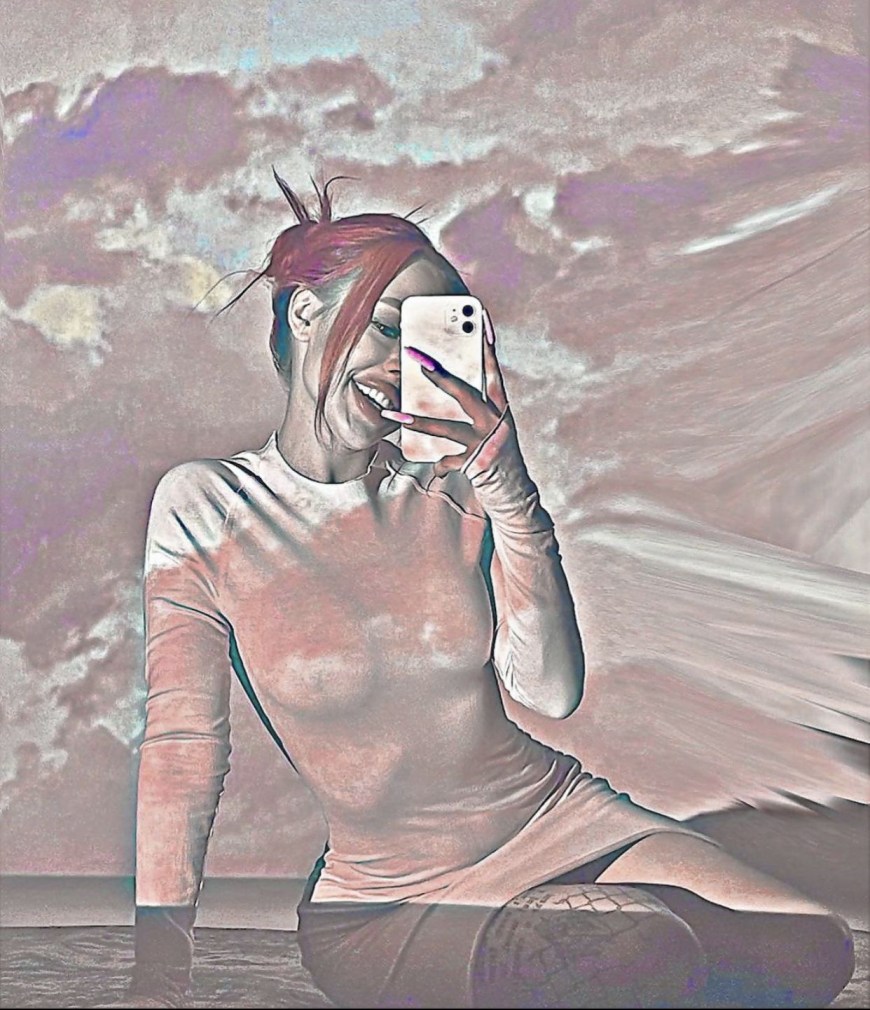 Инстасамка рисунок пент